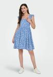 Платье ONLY ONLSERINA , Marina/Light Blue - фото 5