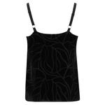 Бархатная майка Knightley Burnout черного цвета Ecru - фото 5