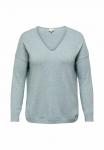 Джемпер ONLY Carmakoma CARMARGARETA PULLOVER NOOS, Arona/Light Blue - фото 3