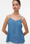 Топ TANK VMBREE Vero Moda, цвет Medium Blue Denim - фото 5