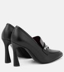 Кожаные мокасины Magda Butrym, черный - фото 2