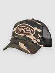 Бейсболка Von Dutch Multi Trucker Cap, brown (edge camo) - фото
