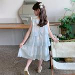 Платье для детей 3-7 лет PROTECTCAMEL, светло-синий - фото 2