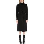 Пальто женское черное MaxMara - фото 3