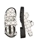 Сандалии из солнечной кожи Marc Jacobs, белый - фото 4