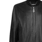 Кожаная курка-бомбер PHILIPP PLEIN, черный - фото 7