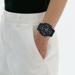 Часы Casio G-Shock Analog-Digital GA-100 Series, арт. GA-100L-1APR, черный/зеленый - фото 5