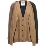 Многослойный кардиган Moschino, мультиколор - фото