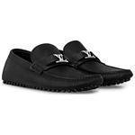 LOUIS VUITTON Хоккенхайм Гоммино Лоферы мужские черные - фото 5