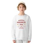 Свитшот школьный Jeep, цвет хиттер грей - фото 7