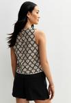 Топ New Look FLORAL PRINT SLEEVELESS, White Pattern/White - фото 3