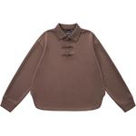 Унисекс поло CLOT, оливковый - фото 4