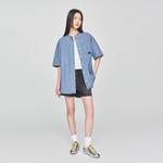 Lee Рубашка SS25 женская Medium Light Blue - фото 4