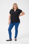 Блуза KAFFE CURVE KCAlia, черный - фото 4
