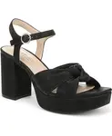 Женские сандалии August Square на платформе с открытым носком LifeStride, черный - фото