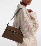 Кожаная сумка через плечо Symmetry Savette, Mink - фото 2