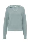 Топ QS Long sleeved top, Salbeigrün/Green - фото 5