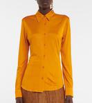 Джерси рубашка Dries Van Noten, оранжевый - фото 5