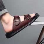 Шлепанцы мужские Jiedesen, темно-коричневый - фото 9