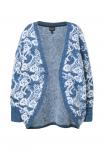 Кардиган Ulla Popken Cardigan, Atlantic Blue/Blue - фото 6