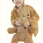 Детская куртка New Balance, цвет Brown - фото 3