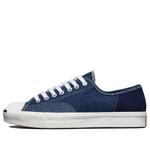 Кроссовки jack purcell low 'navy washed denim' Converse, синий - фото