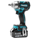 Гайковерт ударный Makita DTW300RTJ, 12,5 мм + два аккумулятора 5.0Ah, зарядное устройство - фото