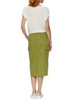 Юбка-карандаш MIDI GEHSCHLITZ s.Oliver, зеленый - фото 5