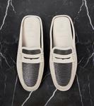 Замшевые мюли для вождения Monili Brunello Cucinelli, Quarzo - фото 5