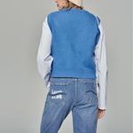 Lee Женский синий жилет, Blue - фото 4