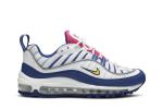 Кроссовки Nike Air Max 98 GS 'White Indigo', синий - фото