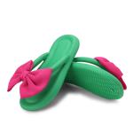 Женские шлепанцы XMISTUO, 8013-3 Розово-красные с бантиком - фото 10