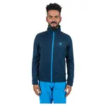Флис Rossignol Blackside full zip, синий - фото
