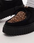 Clarks - Torhill Bee - Туфли из замши с леопардовым принтом - фото 3