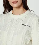 Свитер Regular fit Guess Jeans, белый - фото 4