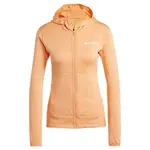 Флис adidas Xpr Lt J full zip, оранжевый - фото 3