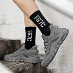 Кроссовки мужские Lifestyle Shoes Men Low-Top Black Binary - фото 10