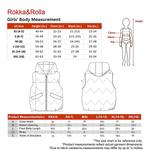 Детская утепленная жилетка Rokka&Rolla, Pink - фото 5