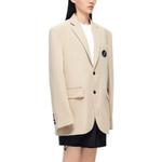 WE11DONE Деловой костюм унисекс экрю, Ecru - фото 5