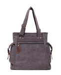 Женская сумка-тоут Turtle Ridge Canvas TSD BRAND, серый - фото 4