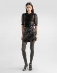 Юбка с пайетками Dolce & Gabbana, черный - фото 2