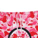 Спортивные шорты BAPE ABC Camo Shark Sweatshorts, Pink - фото 3