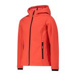 Куртка софтшелл CMP для девочек с фиксированным капюшоном 3A29385N - фото 3