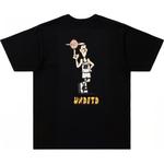 Обычная футболка унисекс UNDEFEATED, черный - фото