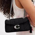 COACH Сумка-подушка Tabby Nappa из кожи - фото 8