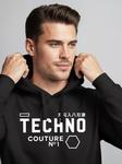 Neverless Толстовка 'Techno Couture' в черном цвете - фото 5