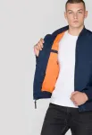 Куртка-бомбер Alpha Industries "MA-1 TT", синий - фото 3