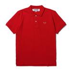 CDG Play Унисекс поло розовое - фото