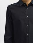 Рубашка Slim Fit на пуговицах SELECTED SLHCLARK, черный - фото 6