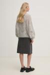 Джинсовая юбка Gestuz, серый - фото 4
